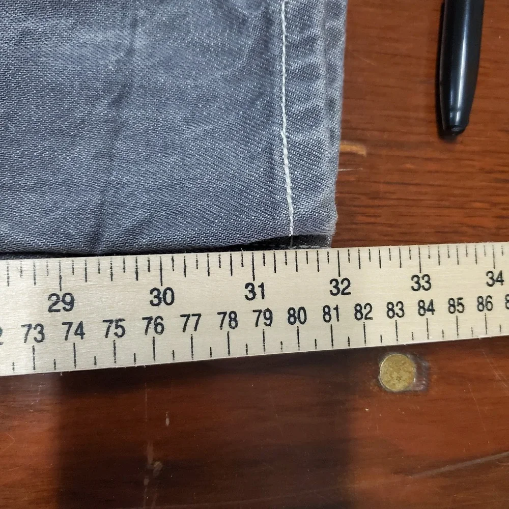 Vintage Levis 501 XX Jeans Men 32 32x32 Gray Stone Wash Cotton Straight Leg